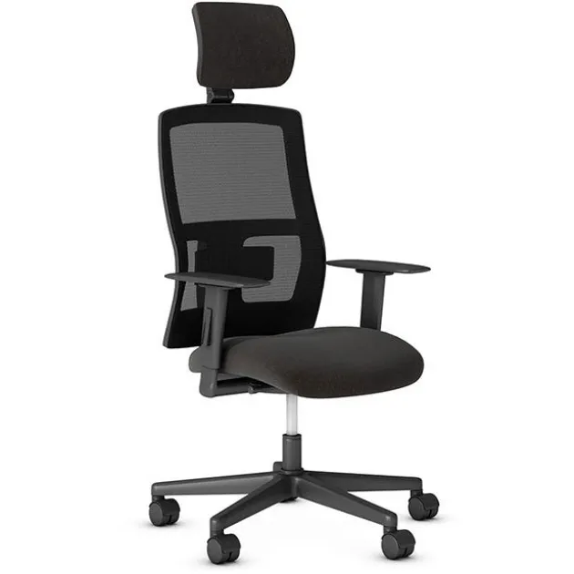 Marathon High-Back Task Chair with Mesh Back & Adjustable Arms