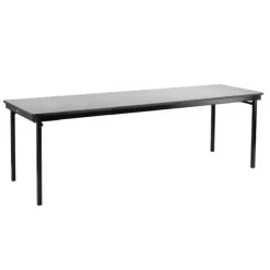 Max Seating Rectangular Premium Plywood with Edge Band Folding Tables by NPS