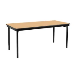 Max Seating Rectangular Premium Plywood with Protect Edge Folding Tables by NPS