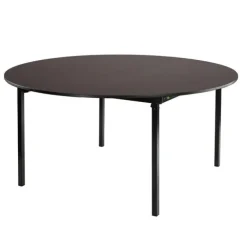 Max Seating Round Premium Plywood with Protect Edge Folding Tables by NPS