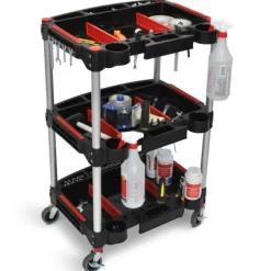 Mechanic's 3-Shelf Utility Cart