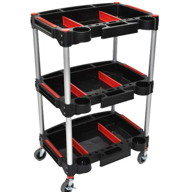 Mechanic's 3-Shelf Utility Cart
