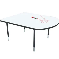 MediaSpace Small Multimedia Table with Dry Erase Top