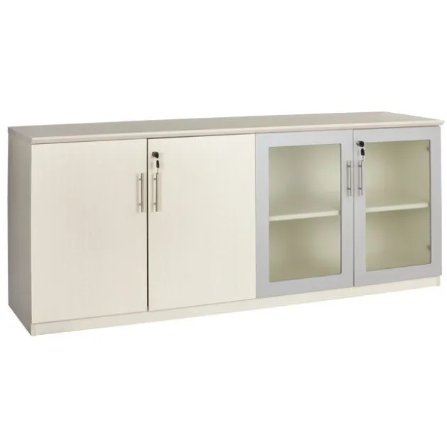 Medina Low Cabinet Credenza w/ Glass Door