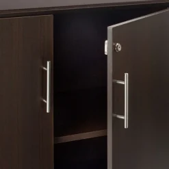 Medina Low Cabinet Credenza w/ Glass Door