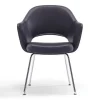 Melanie Guest Chair w/ Arms - Vinyl