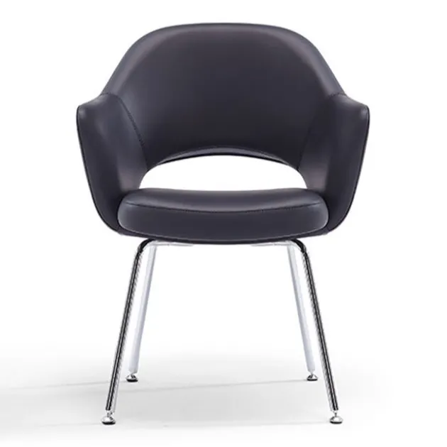 Melanie Guest Chair w/ Arms - Vinyl