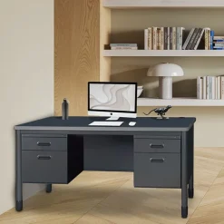 Mesa Series Steel Double Pedestal Teacher Desks