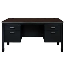Mesa Series Steel Double Pedestal Teacher Desks