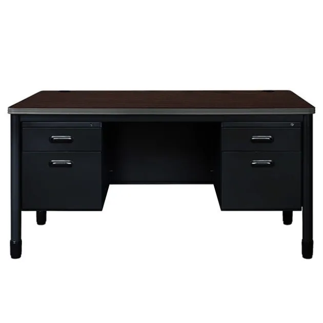 Mesa Series Steel Double Pedestal Teacher Desks