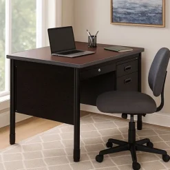 Mesa Series Steel Single Pedestal Teacher Desks
