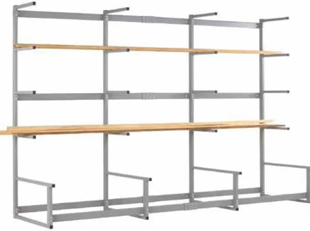 Metal Lumber Storage Rack
