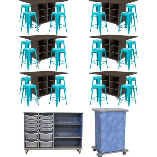 Middle School 24 Student Classroom Package