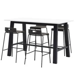 Midtown Table and Jive Bar Height Stool Packages
