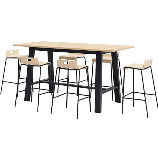 Midtown Table and Jive Bar Height Stool Packages