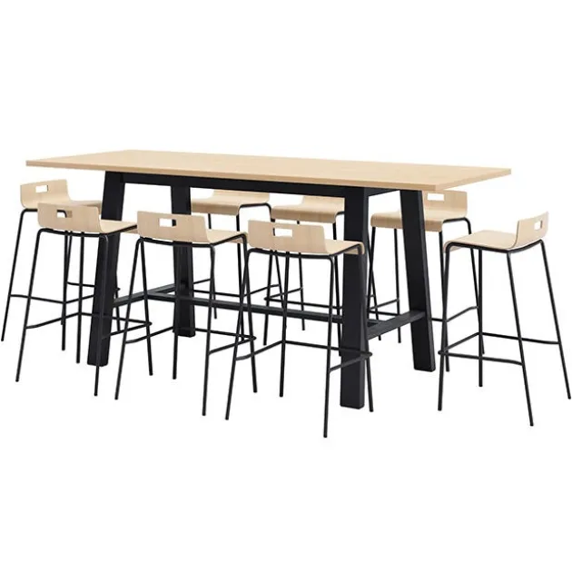 Midtown Table and Jive Bar Height Stool Packages