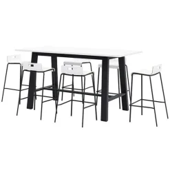 Midtown Table and Jive Bar Height Stool Packages