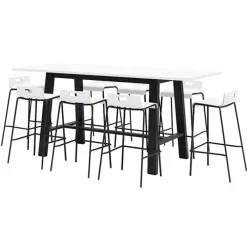 Midtown Table and Jive Bar Height Stool Packages