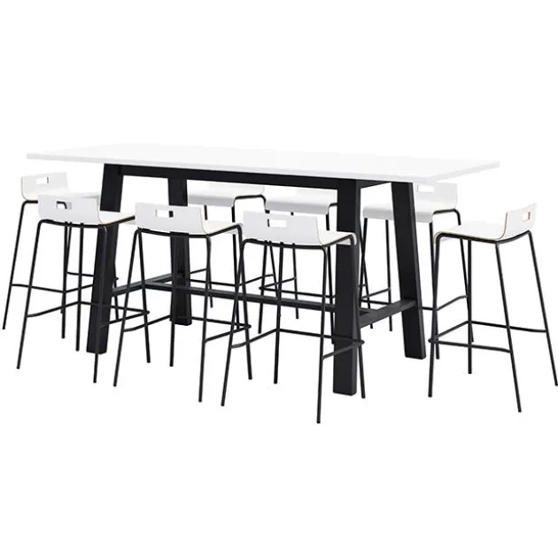 Midtown Table and Jive Bar Height Stool Packages