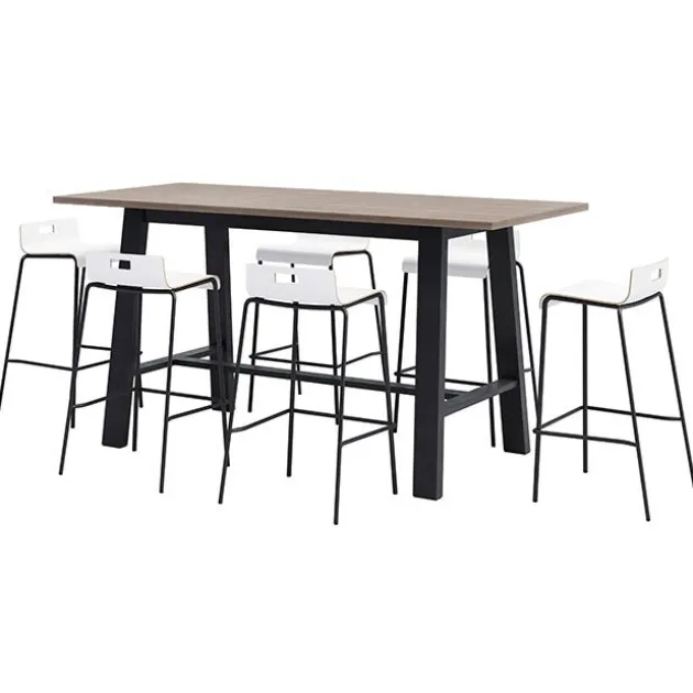Midtown Table and Jive Bar Height Stool Packages