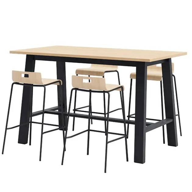 Midtown Table and Jive Bar Height Stool Packages