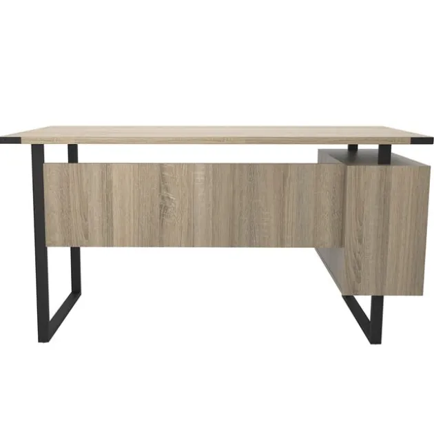 Mirella SOHO Desk with Built-In Pedestal