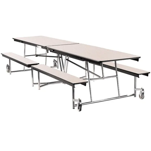 Mobile Bench Cafeteria Tables