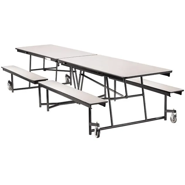 Mobile Bench Cafeteria Tables