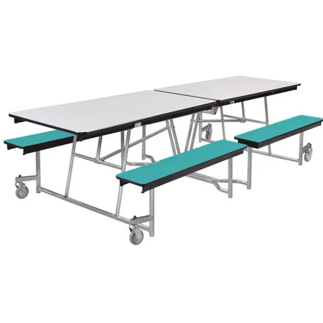 Mobile Bench Cafeteria Tables