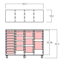 Mobile Bin Storage
