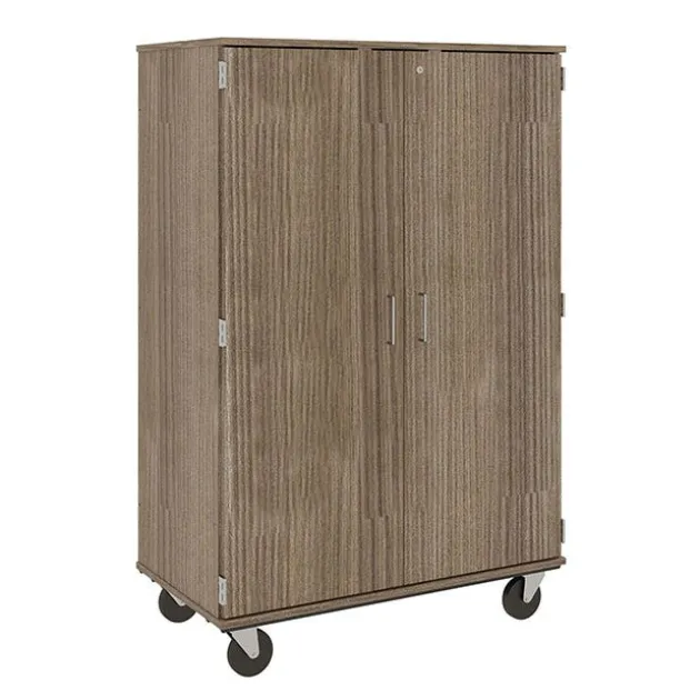 Mobile 36 Bin Storage Unit