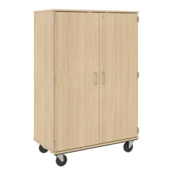 Mobile 36 Bin Storage Unit