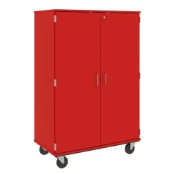 Mobile 36 Bin Storage Unit
