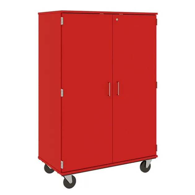Mobile 36 Bin Storage Unit
