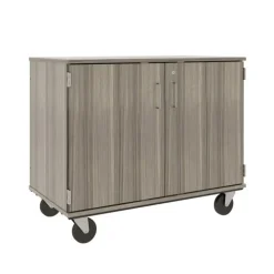 Mobile 18 Bin Storage Unit