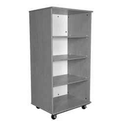 Mobile Bookcase with Dry Erase Back (30
