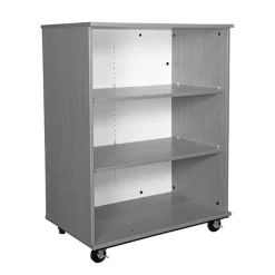 Mobile Bookcase with Dry Erase Back (36