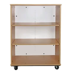Mobile Bookcase with Dry Erase Back (36