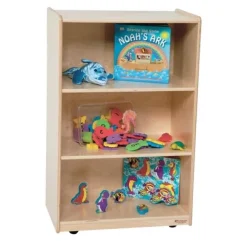 Mobile Bookshelf Storage Units