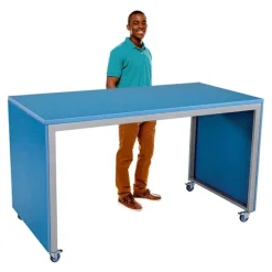Mobile Conversation Standing Height Waterfall Tables