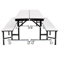 Mobile Convertible Bench Tables
