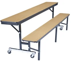 Mobile Convertible Bench Tables