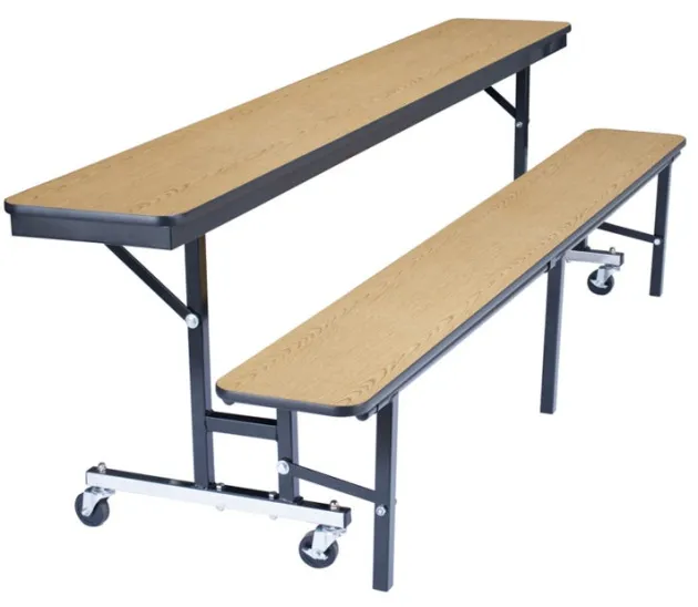 Mobile Convertible Bench Tables
