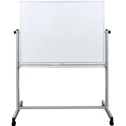Mobile Magnetic Double-Sided Ghost Grid Whiteboards