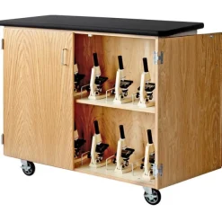 Mobile Microscope Storage Cabinet
