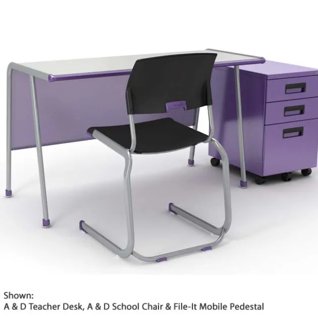 Mobile Pedestal File Cabinet