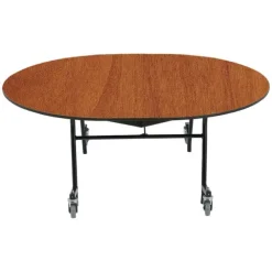 Mobile Shape EasyFold Tables w/ Oval Top