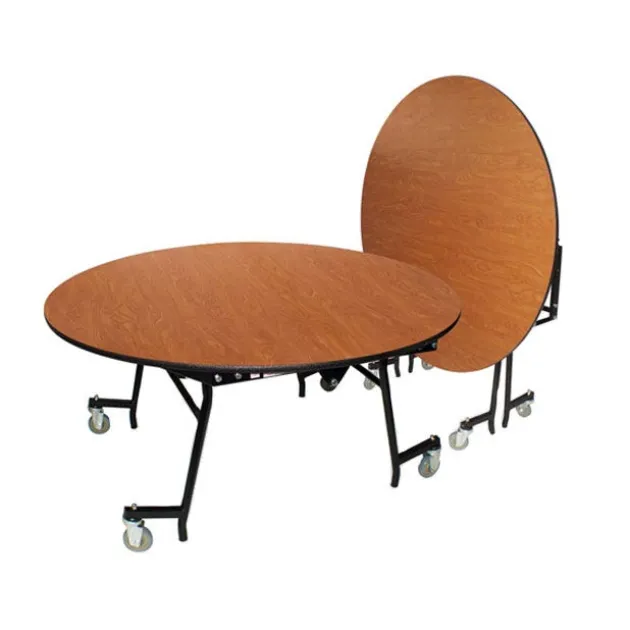 Mobile Shape EasyFold Tables w/ Round Top