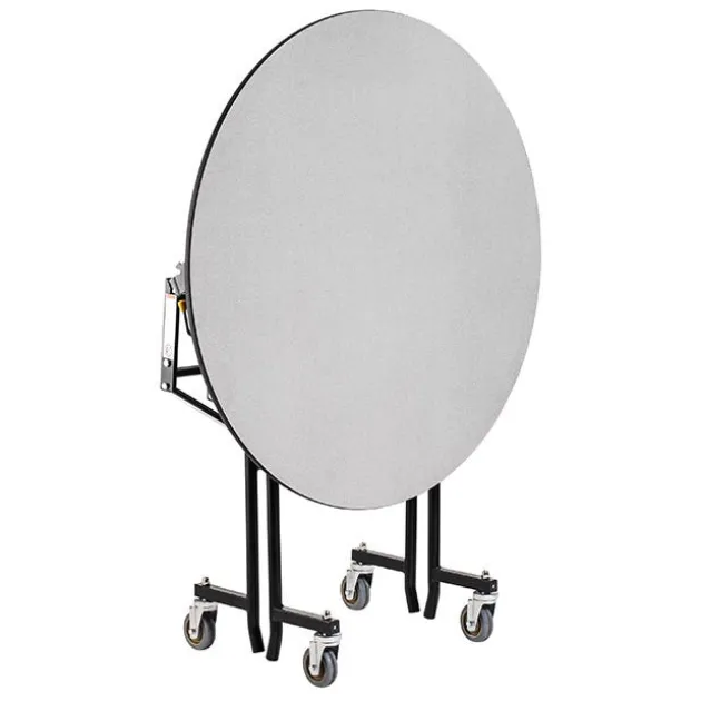 Mobile Shape EasyFold Tables w/ Round Top