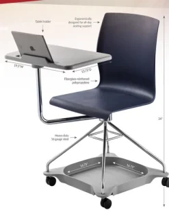 Mobile Tablet Chair